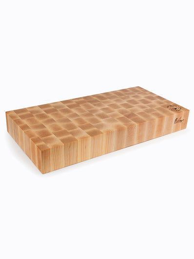 Cotton and Dust The Paula End Grain Hard White Maple Cutting Board