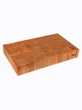 Cotton and Dust The Andrew End Grain Cherry Wood Cutting Board