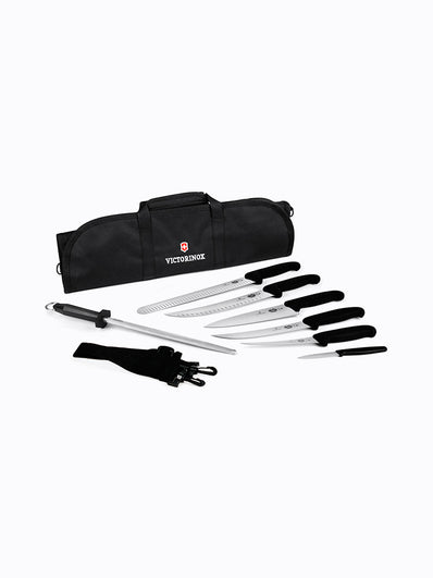 Victorinox Fibrox Ultimate BBQ Knife Roll Set