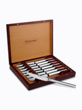Wusthof Stainless Steel Steak Knife Set with Rosewood Case