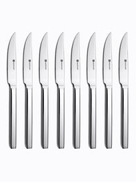 Wusthof Stainless Steel Steak Knife Set with Rosewood Case