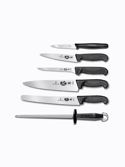 Victorinox Fibrox Deluxe Knife Attache Case Set