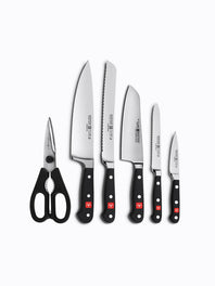 Wusthof Classic 7-piece Slim Knife Block Sets