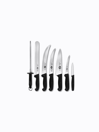 Victorinox Fibrox Ultimate BBQ Knife Roll Set