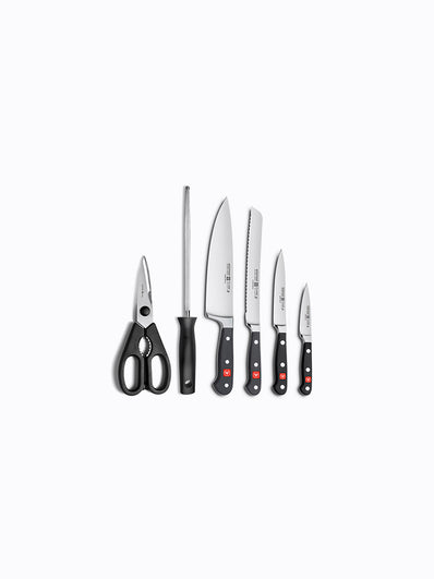 Wusthof Classic 7-piece Knife Block Sets