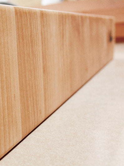 Cotton and Dust The Paula End Grain Hard White Maple Cutting Board