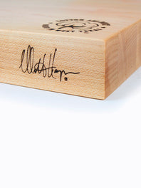 Cotton and Dust The Matthew White Maple Cutting Board