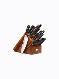 Wusthof Classic 20-piece Knife Block Sets with Stamped Steak Knives