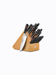 Wusthof Classic 20-piece Knife Block Sets with Stamped Steak Knives